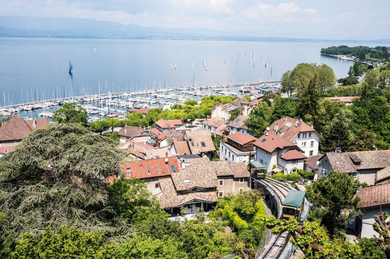 Le Comte Rouge Otel Thonon-les-Bains Dış mekan fotoğraf